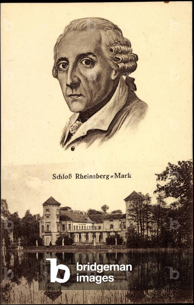 Rheinsberg Mark, Castle, Frederick II the Great