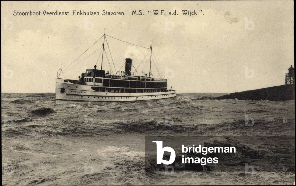 Enkhuizen Stavoren, Ferry ship M.S. W.F. v.d. Wijck