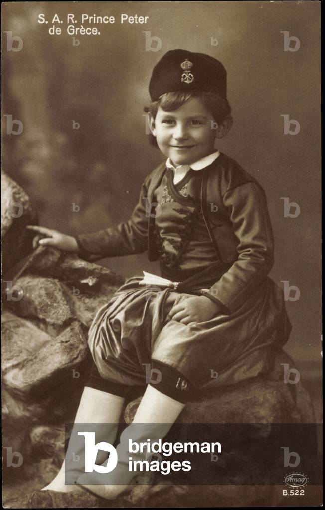 Ak S.A.R. Prince Peter de Grece, Prince, Adel Greece, Amagg B 522 (b/w photo)
