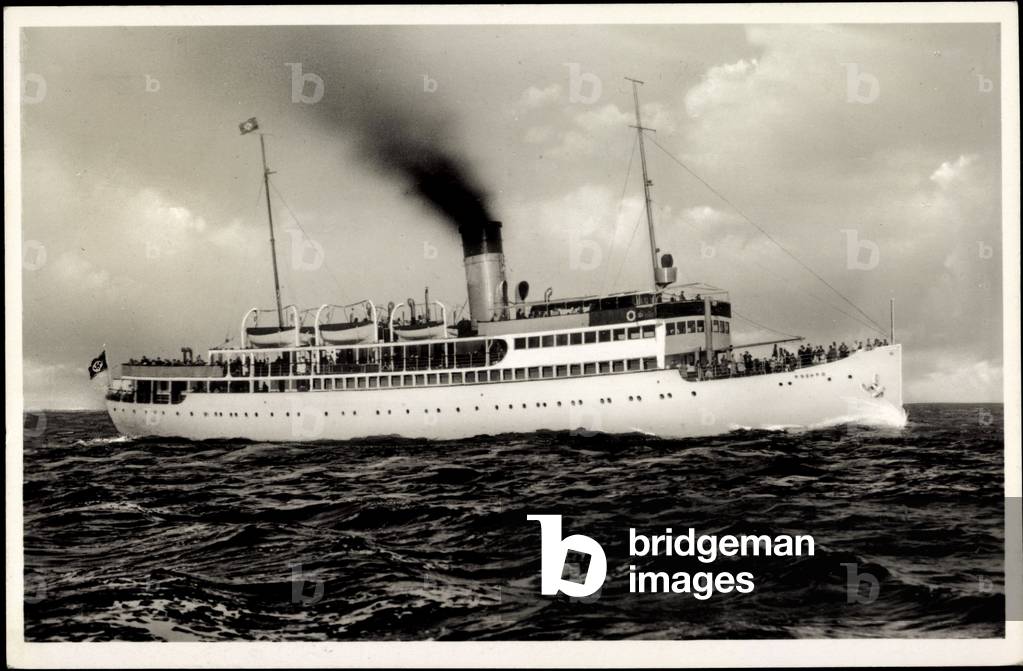 Baltic Sea steamer S.S. Rugard, steamer, ferry ship