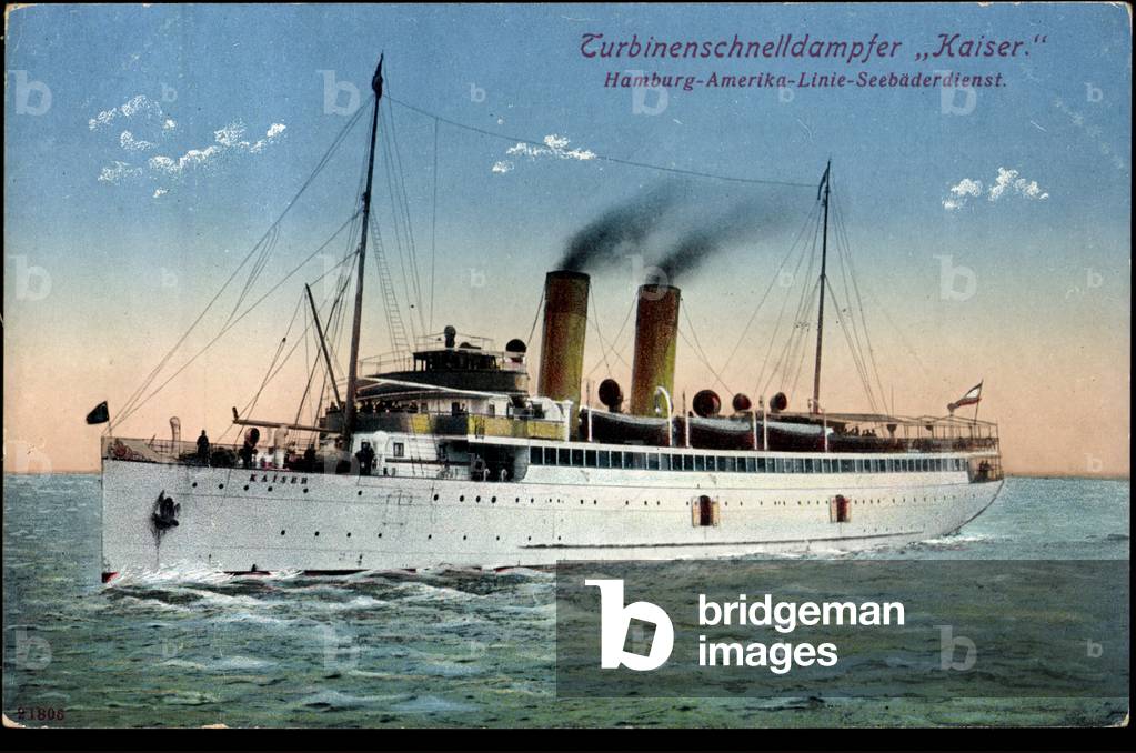 Steamer Emperor of Hapag, Sea Bathing Service