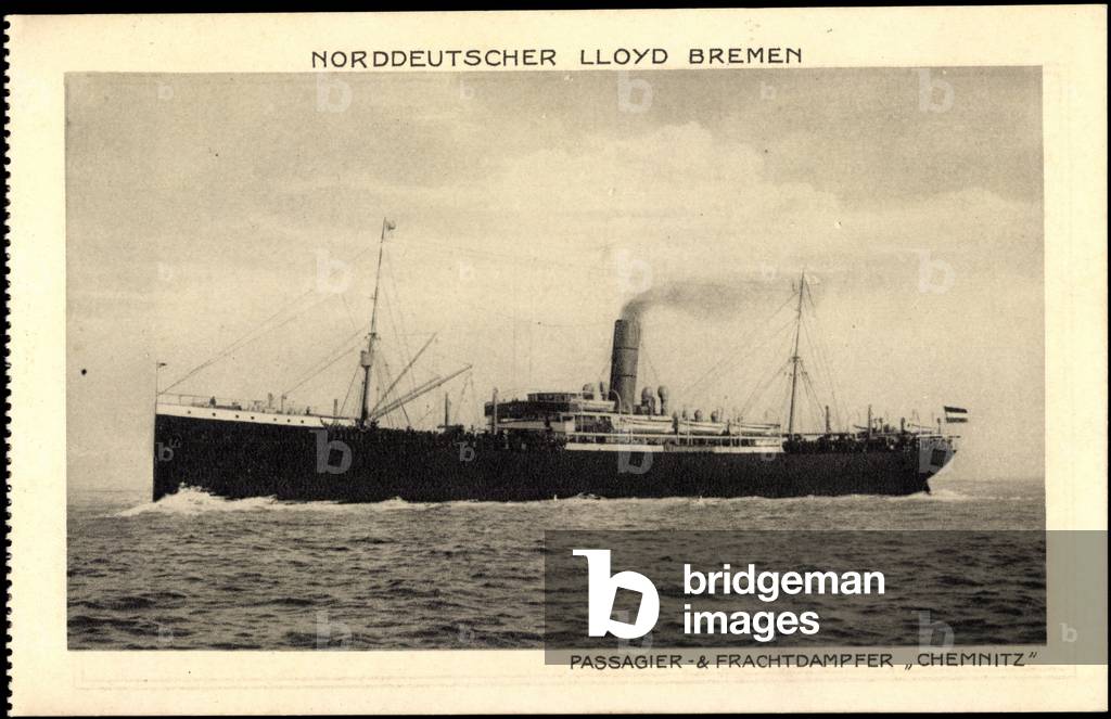 North German Lloyd Bremen, steamer Chemnitz