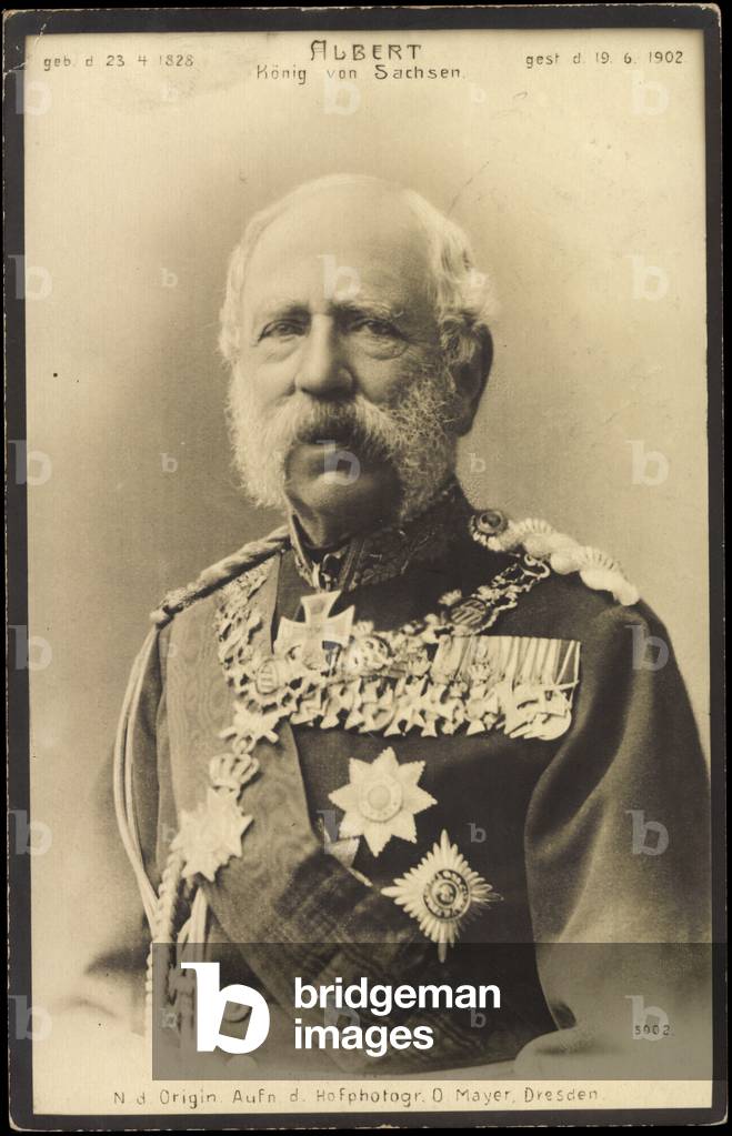 Mount King Albert of Saxony, 1902, Wettiner