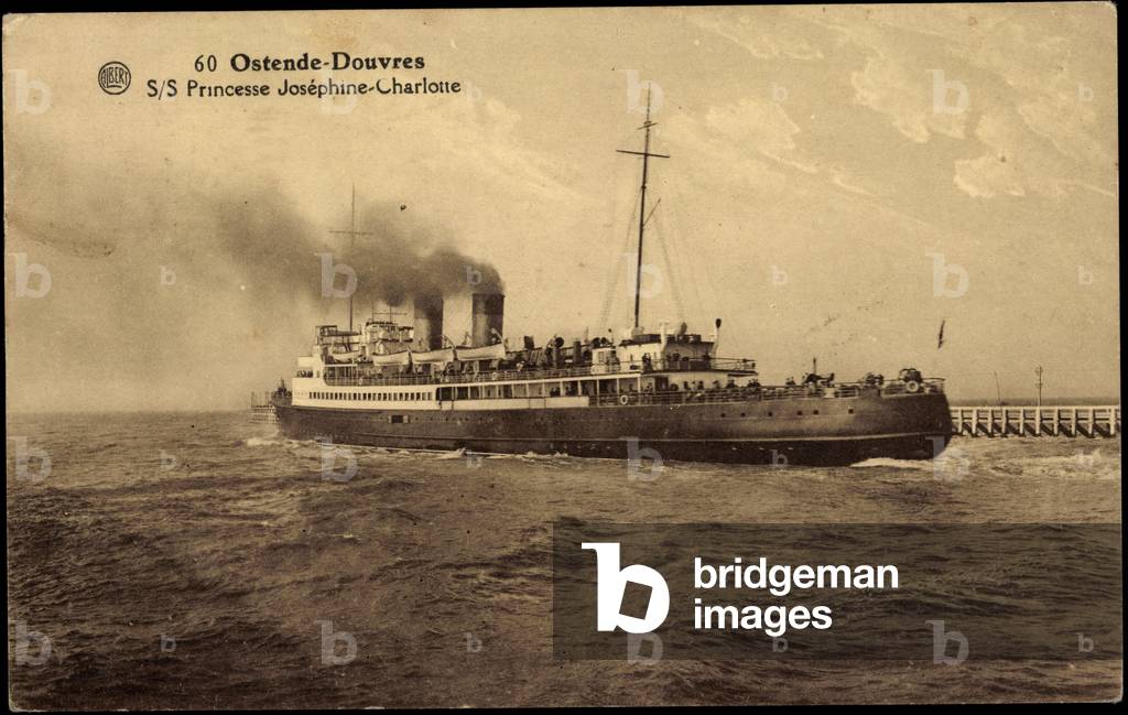 Ostende, S.S. Princesse Josephine Charlotten, BSR