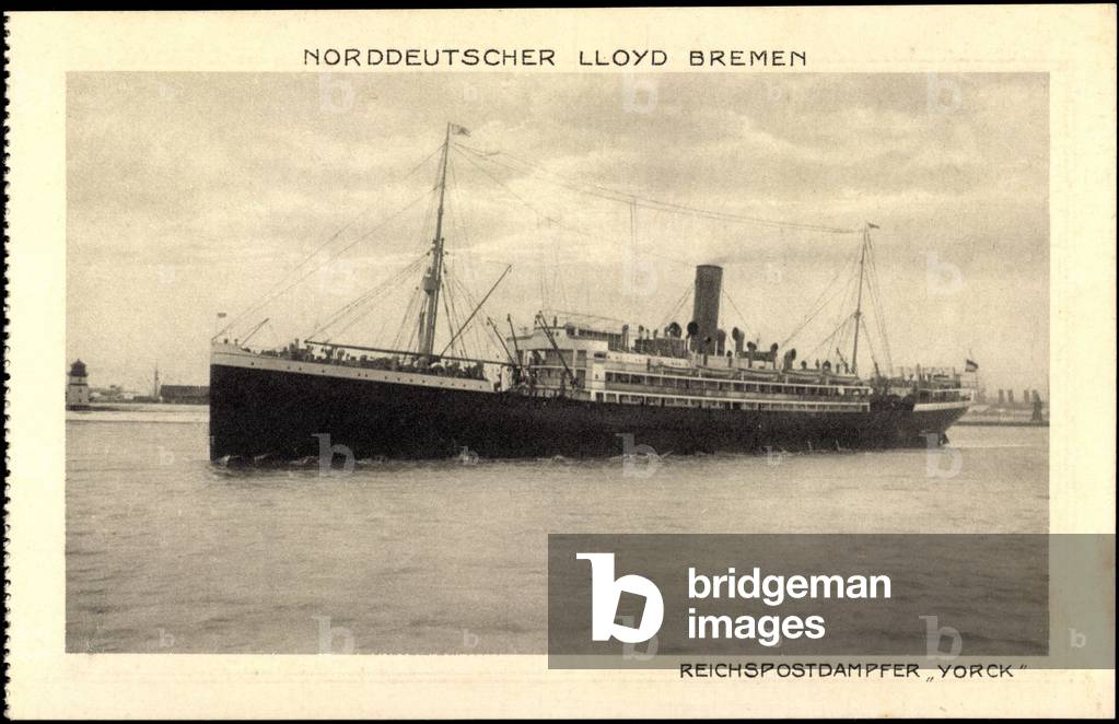 North German Lloyd Bremen, Reichspoststeamer Yorck