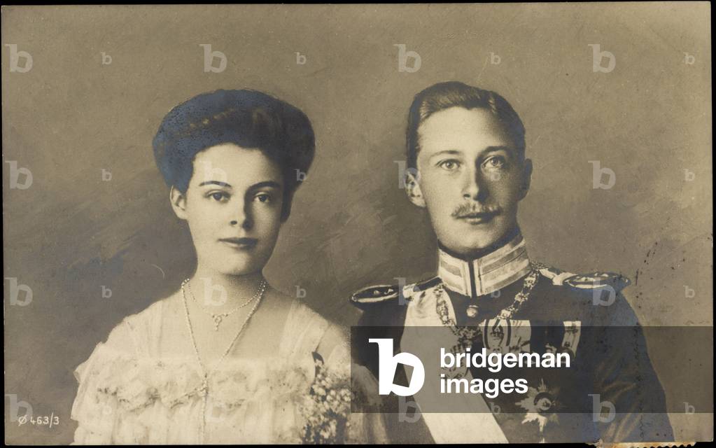 Cecilie and Friedrich Wilhelm von Prussia, portrait