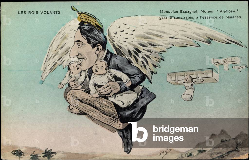 Monoplan Espagnol, Alphose, Rois Volants, Flugzeug