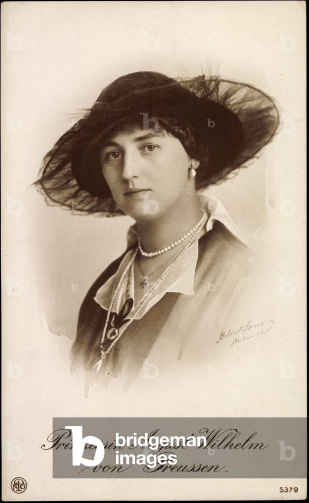 Princess August William of Prussia, NPG 5379