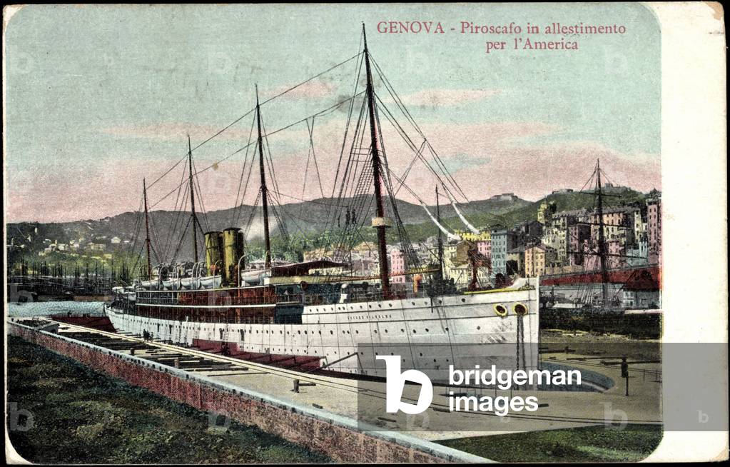 Genova Liguria, Kaiser Wilhelm II, Lloyd Bremen