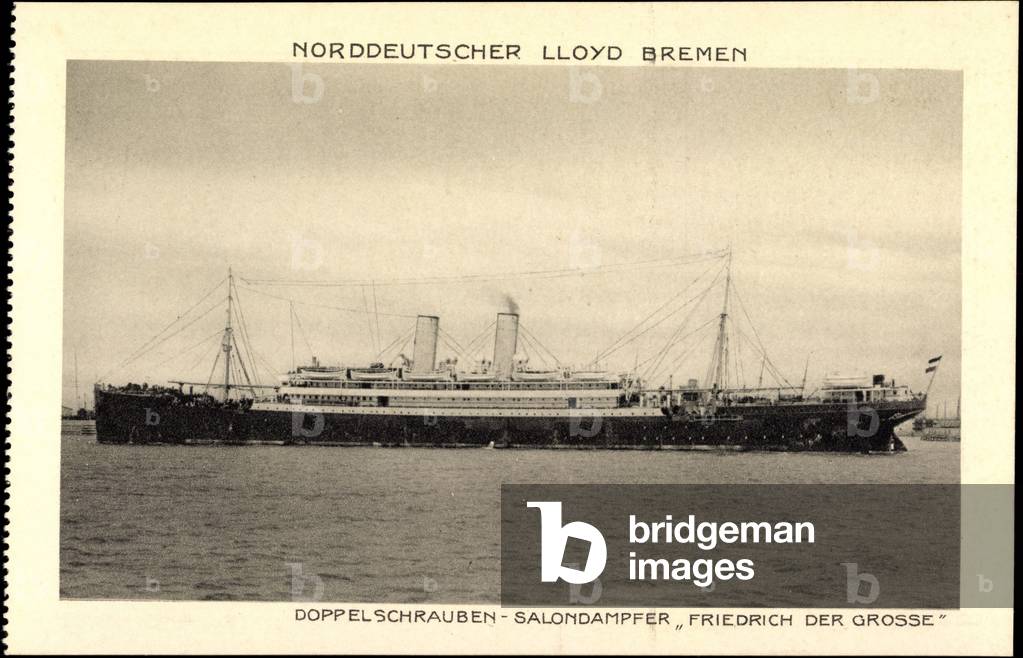 North German Lloyd Bremen, Steamer Friedrich d Große