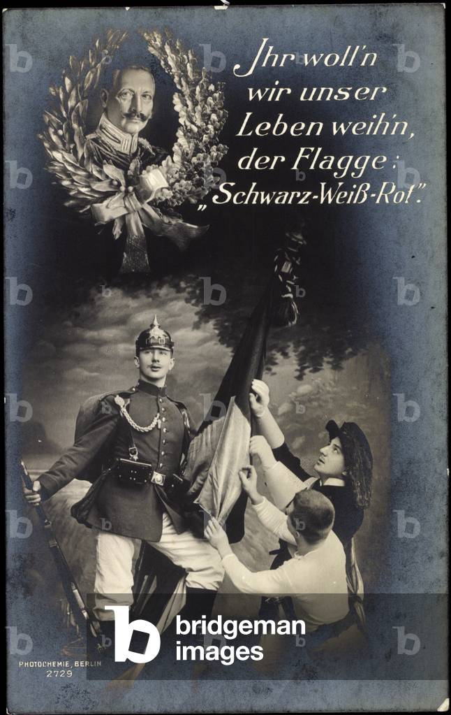 Kaiser Wilhelm II, Black White Red, Patriotic