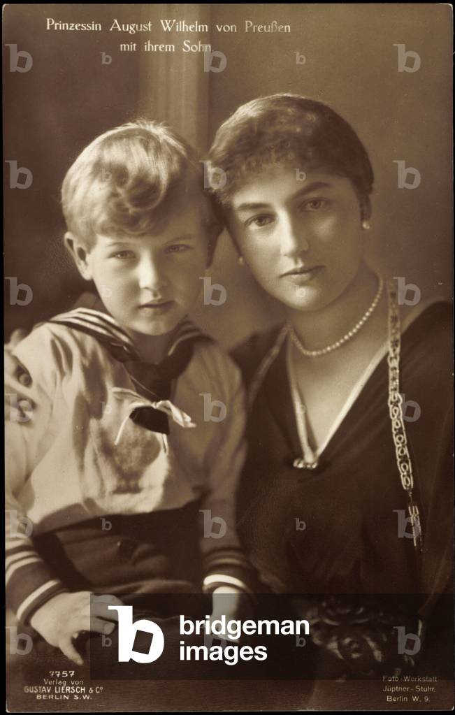 Princess August William of Prussia, son, Liersch