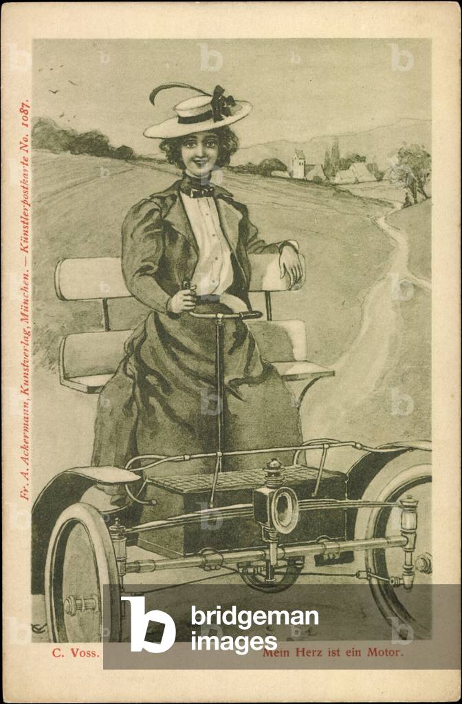 Artist Voss, C., My heart is a motor, woman