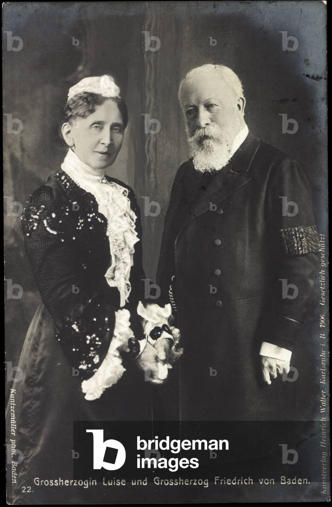 Grand Duchess Luise and Grand Duke Frederick of Baden