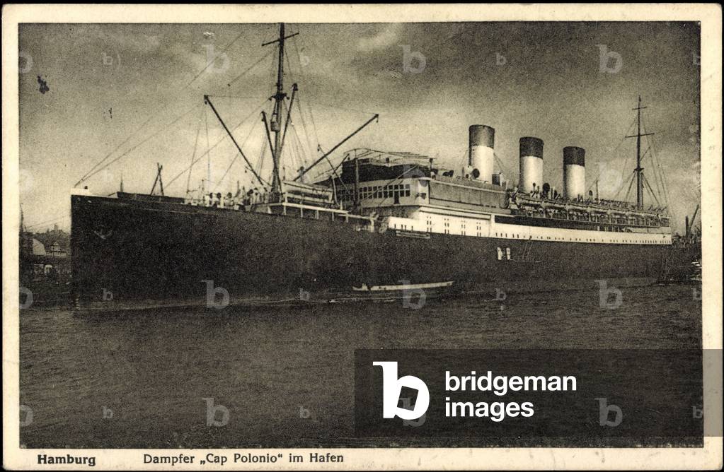 Hamburg, HSDG, steamer Cap Polonio in the port