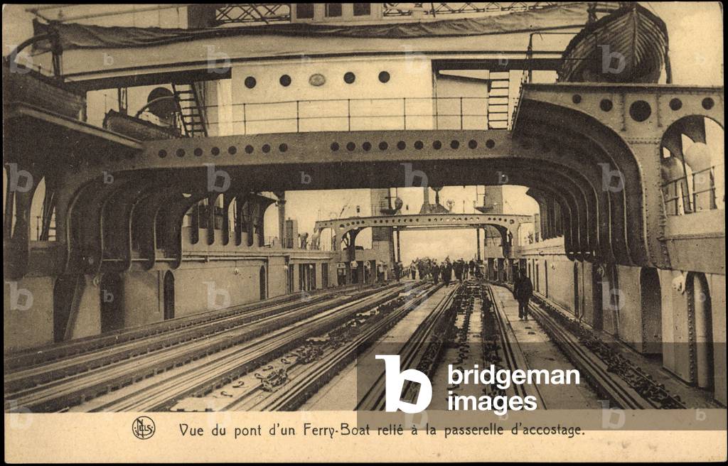 View of the bridge of a Ferry Boat relayed to the Bridge