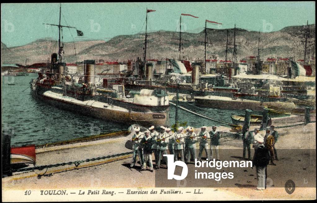 Toulon, Le Peer Rang, Exercises des Fussiliers