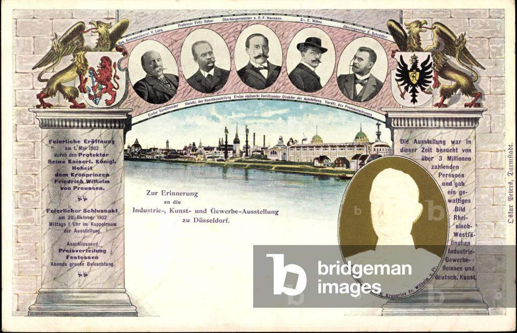 Präge Düsseldorf, Portrait Kronprinz Fr. Wilhelm