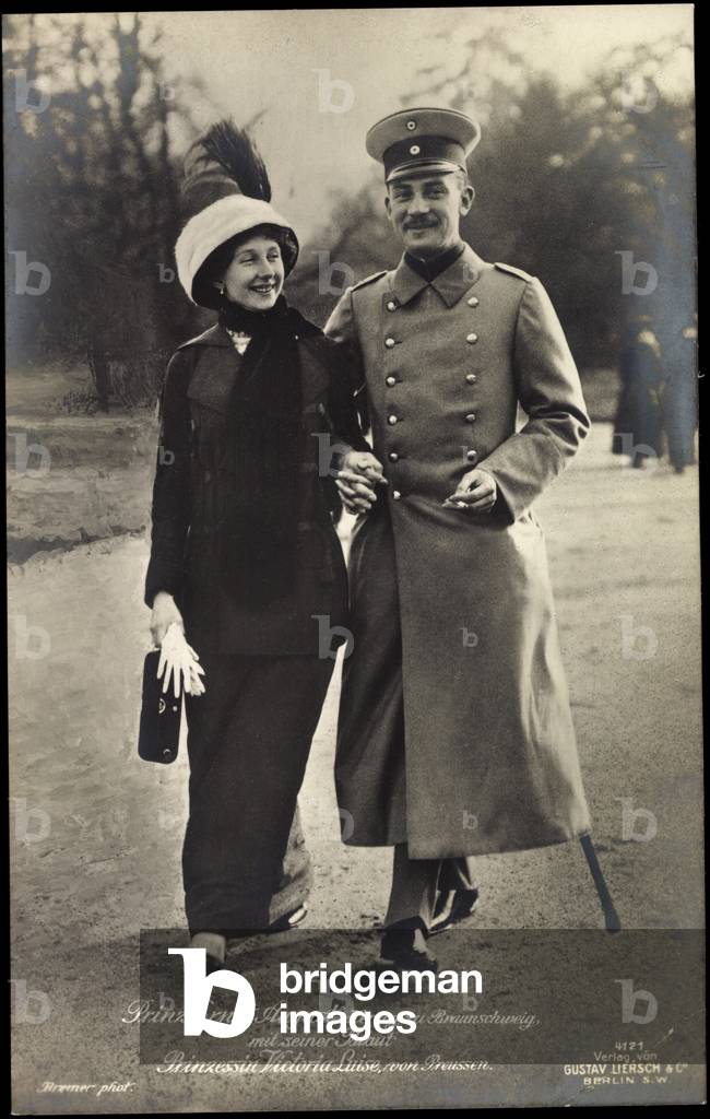 Prince Ernst August, Princess Luise, Liersch 4121