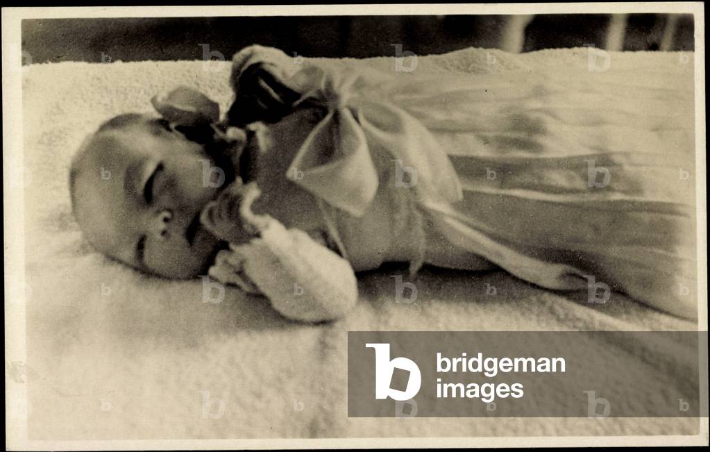 Princess Beatrix of the Netherlands as a baby