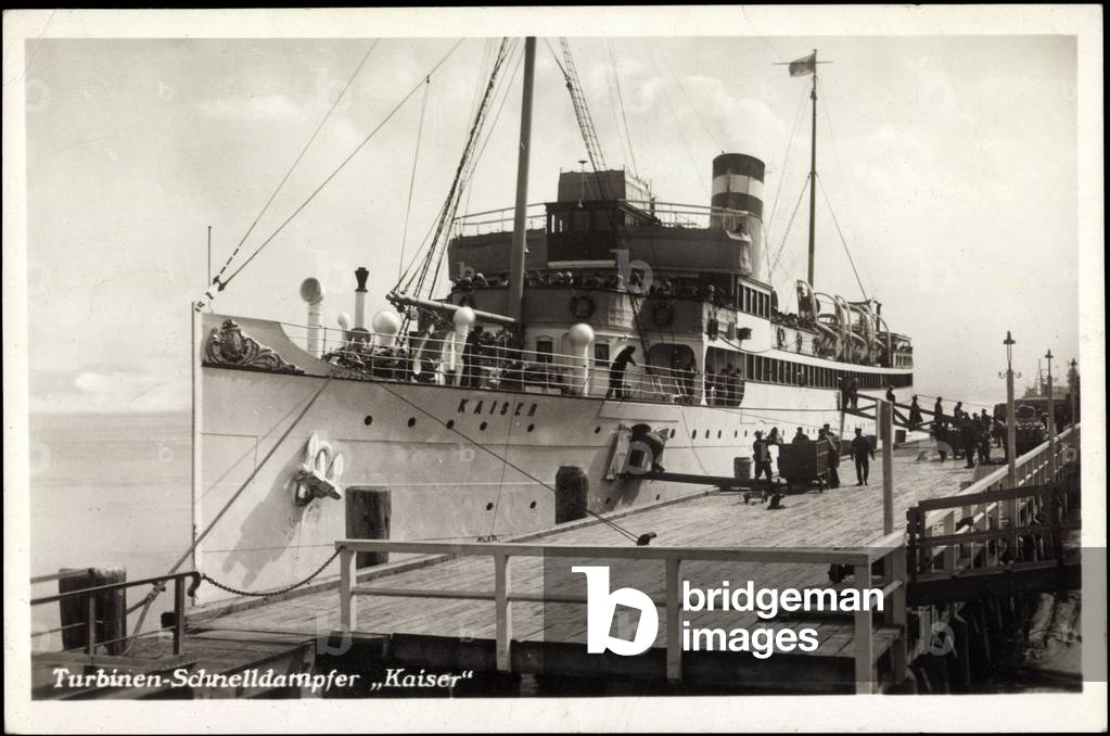 HAPAG, Sea Bathing Service, Turbines Rapid Steamer Kaiser