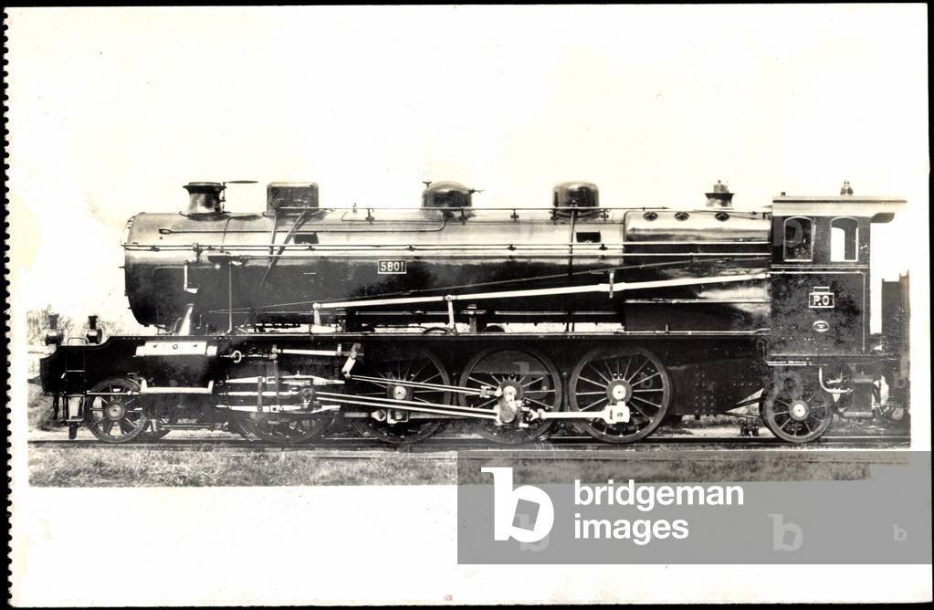 Locomotive Francaise, D 51,Machine 5801,Schmidt,1915