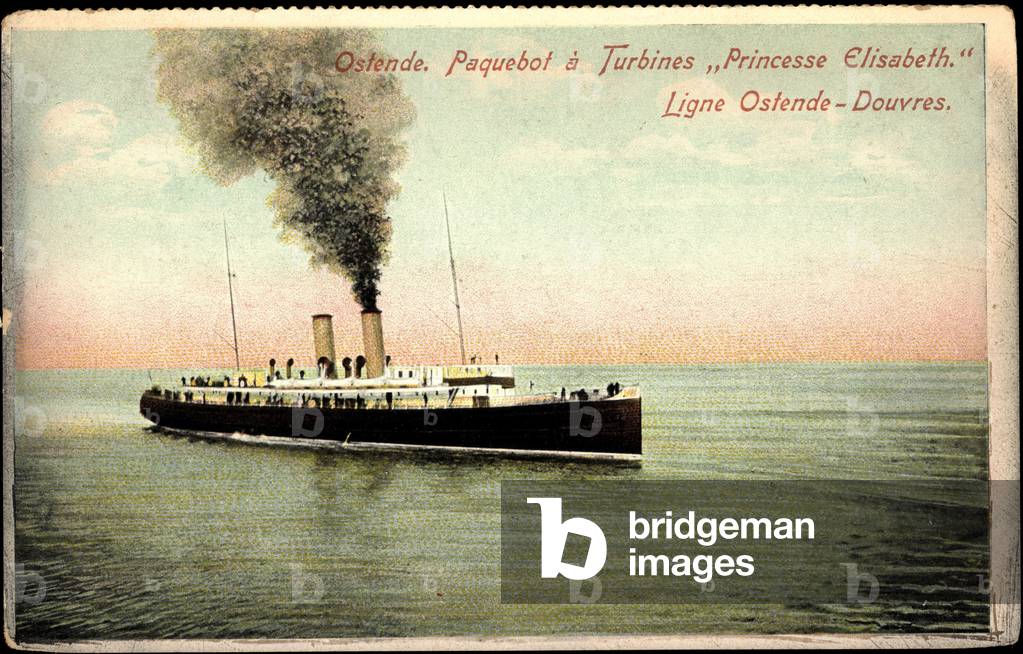 Ostend, Ship Princess Elisabeth, Belgian State