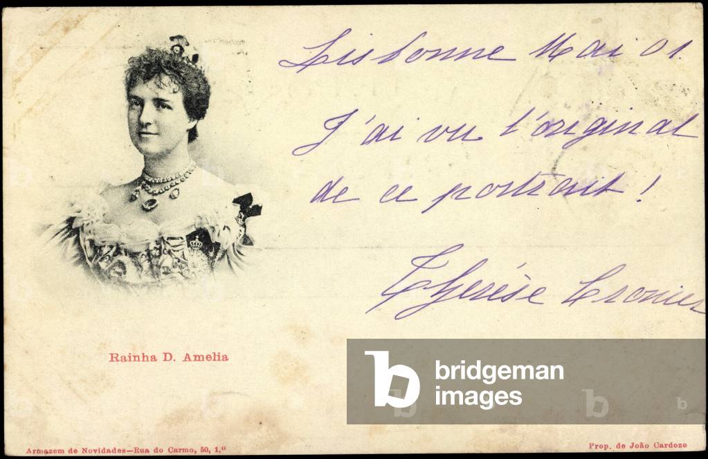 Rainha D. Amelia, Portugal