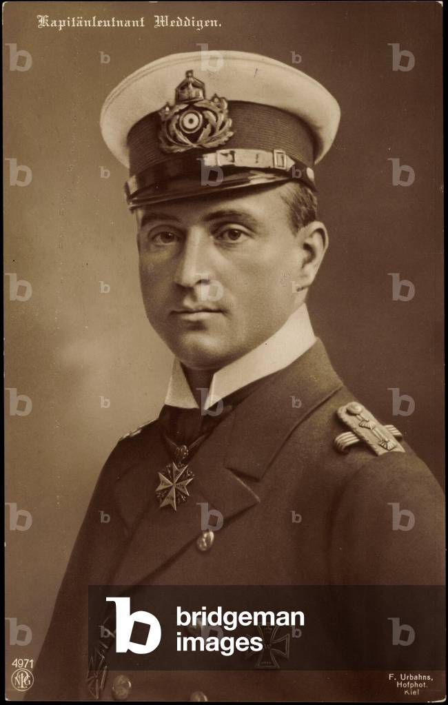 U Boat Captain Veddigen, NPG 4971