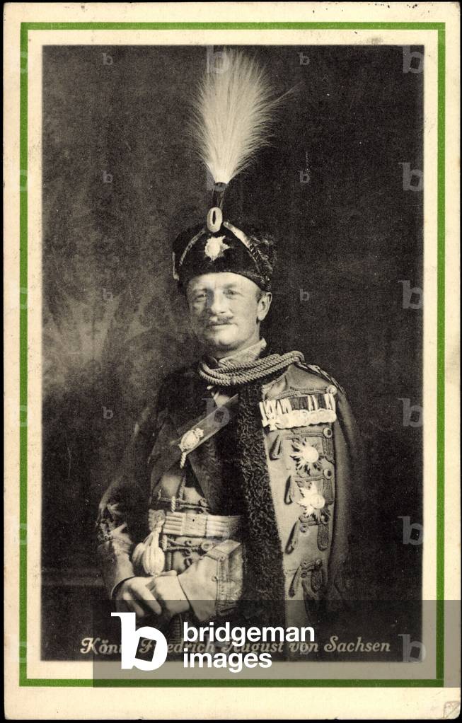 Mount König Friedr. August of Saxony, Husar