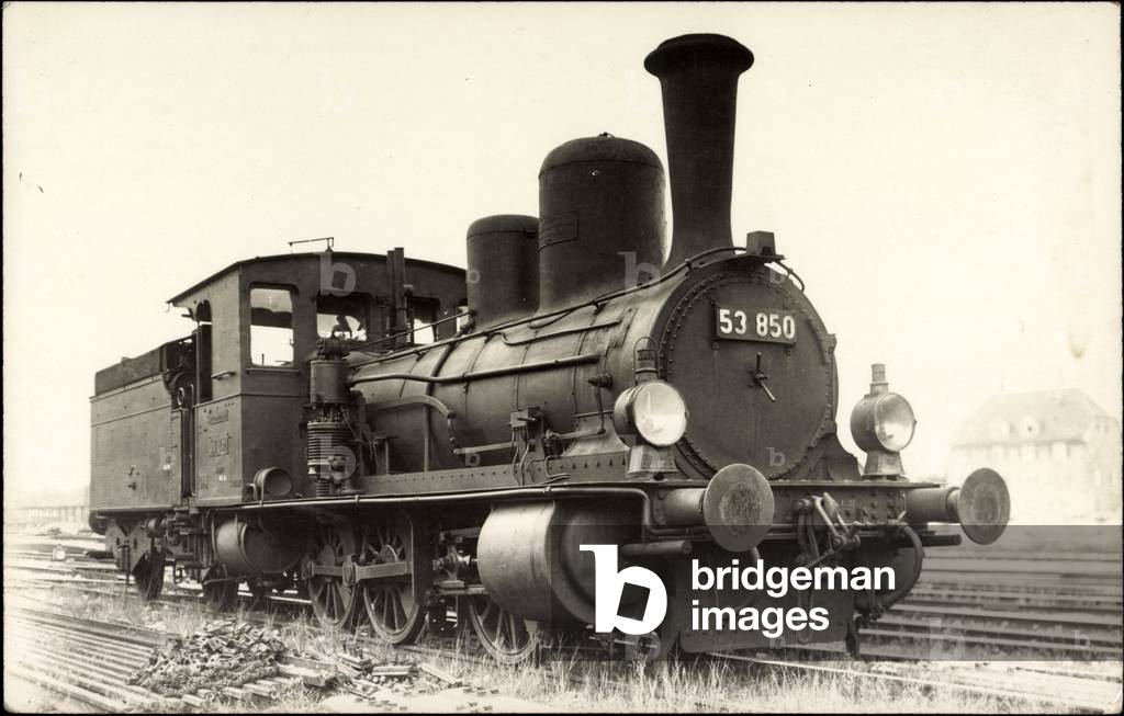 Foto Deutsche Güterlok Nr. 53 850 Baden