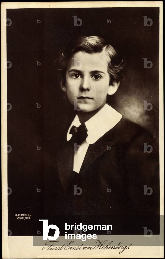 Artist Kosel, H., Prince Ernst von Hohenberg