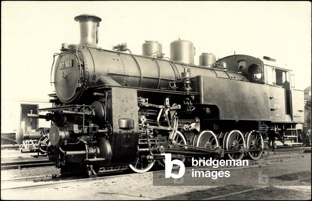 Photo German gear locomotive No. 97 501 new building