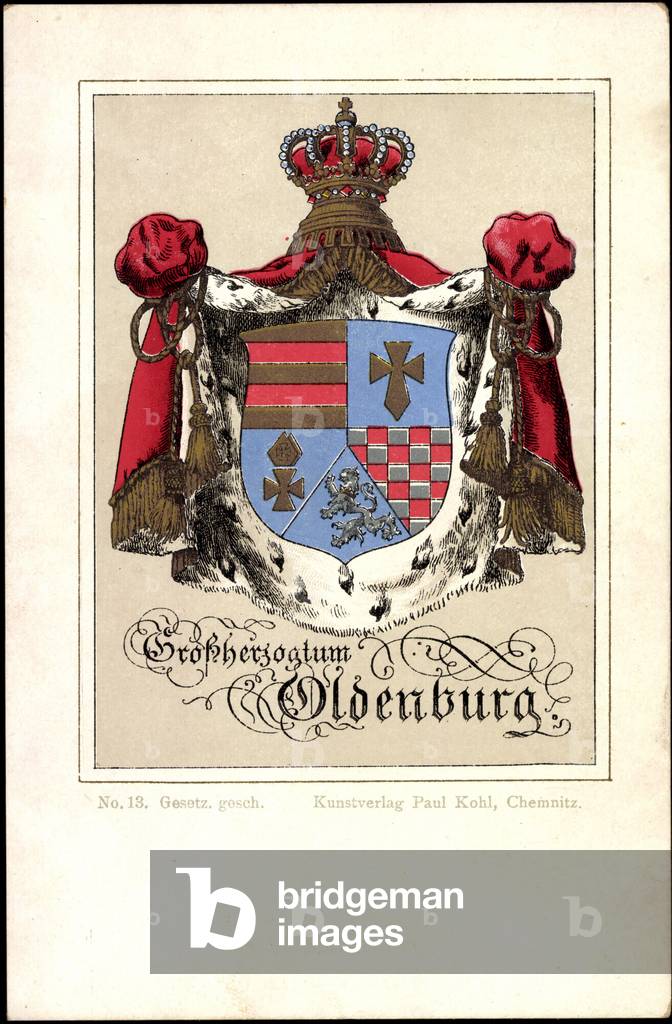 Coat of arms of the Grand Duchy of Oldenburg, Krone