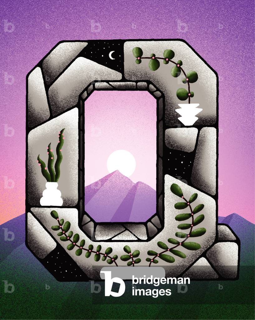 Nature during quarantine, 2020 (digital illustration)