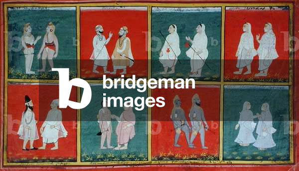 Religious Mendicants, Udaipur, c.1810-20 (gouache on paper)