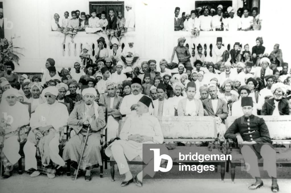 Sultan Sir Saleh bin Ghalib Al-Qu'aiti KCMG. R.1936-1956, c.1936 (b/w photo)