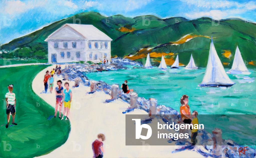 Tiburon, 2017, (oil on canvas)
