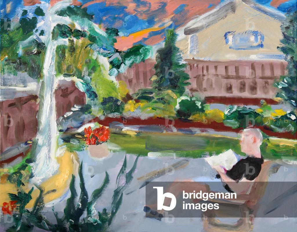 During Quarantine, 2020 (oil on canvas)