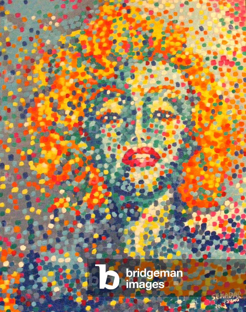 Marilyn Monroe, 2012 (oil on canvas)