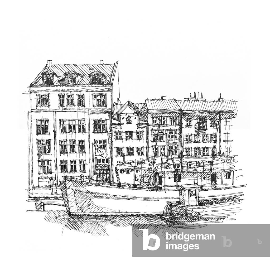 Amsterdam, 2021 (ink on paper)