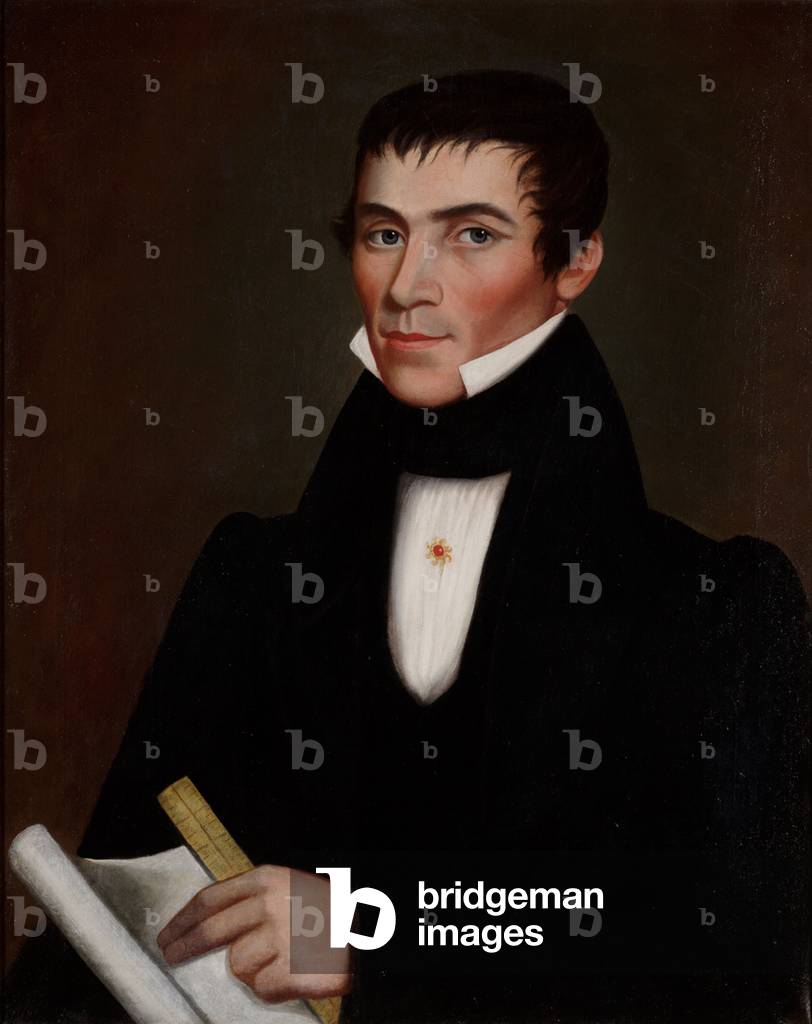Portrait of Myrick Emerson, c.1830-40 (oil on canvas)