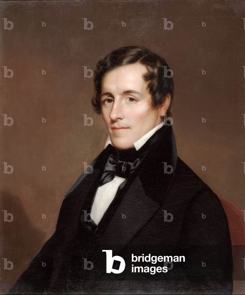 Charles Lincoln Jr., Warden of the Massachusetts State Prison in Charlestown, c.1820 (oil on canvas)