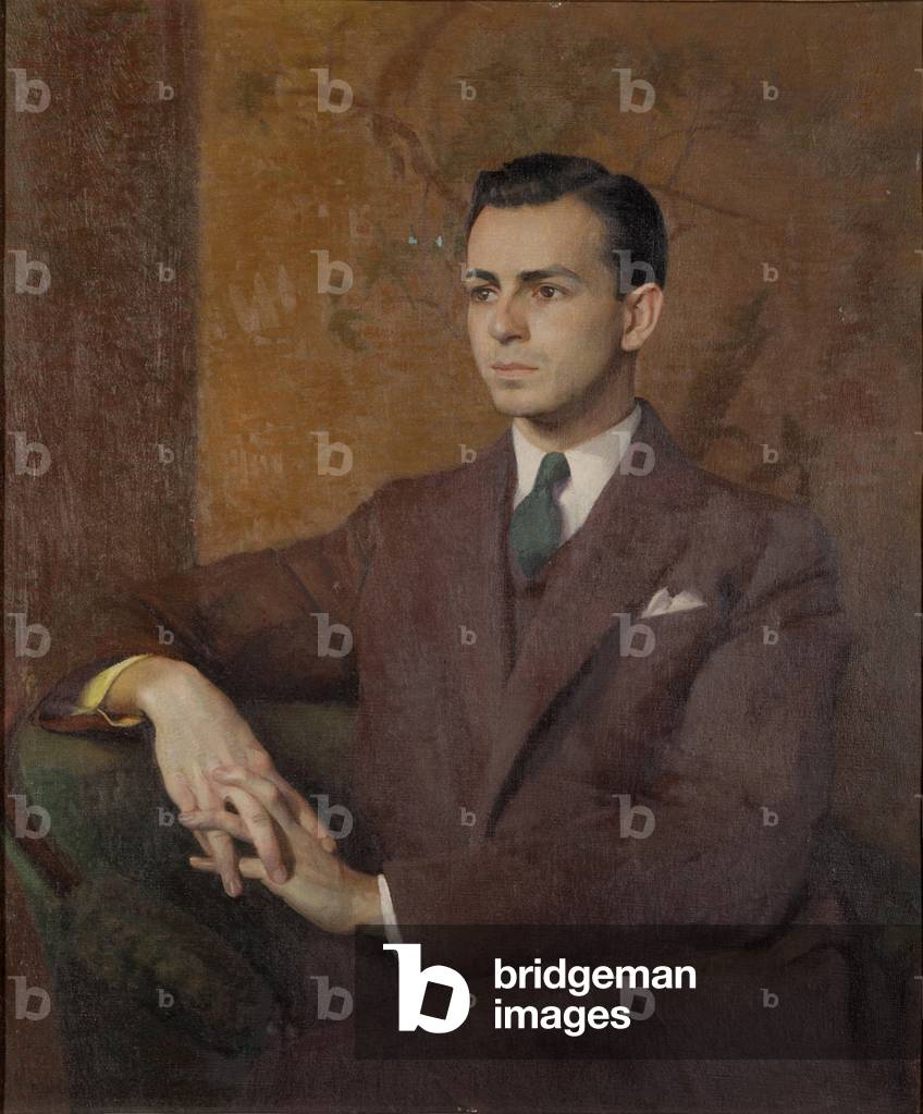 David Milton Kendall McKibbin (oil on canvas)