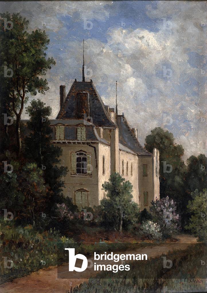 A Country Villa (olio su tela)