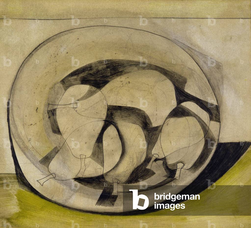 Ottobre 1955 (piatto di pere)