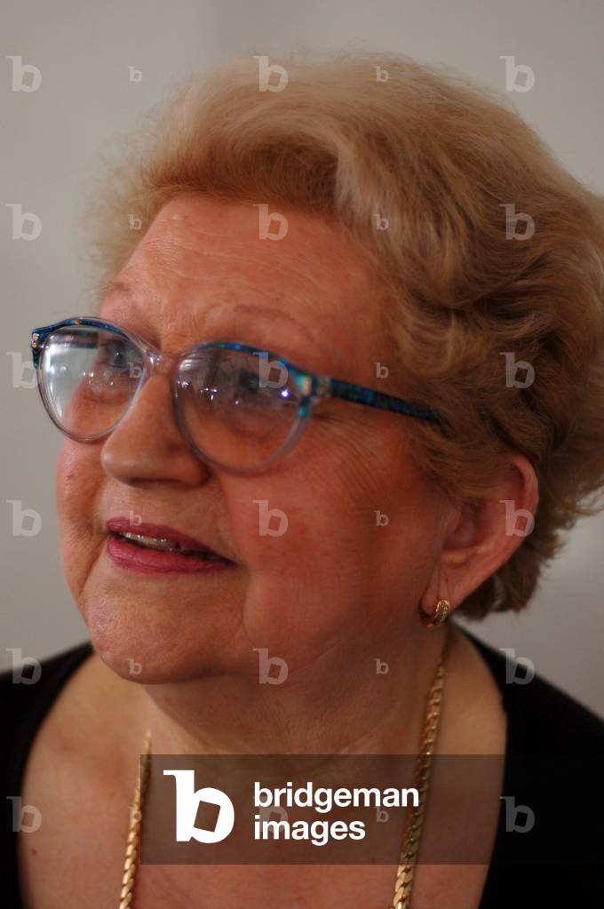 Portrait of Suzy Cohen, French writer. Photography 2007.