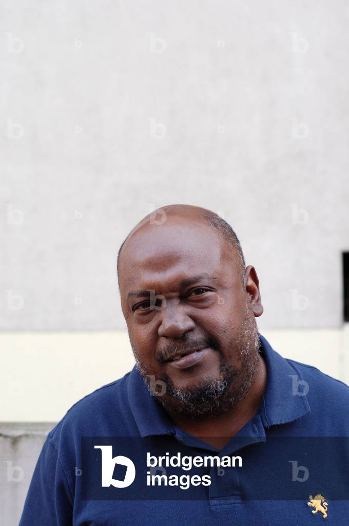 Portrait of writer Lyonel Trouillot. Photography 2008