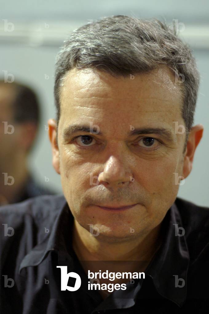 Portrait of Jean Vedrines, French writer. Photography 2007.