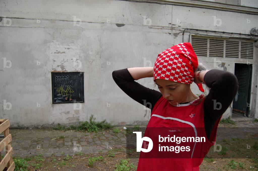 Portrait of Caroline Sry, June 2006.